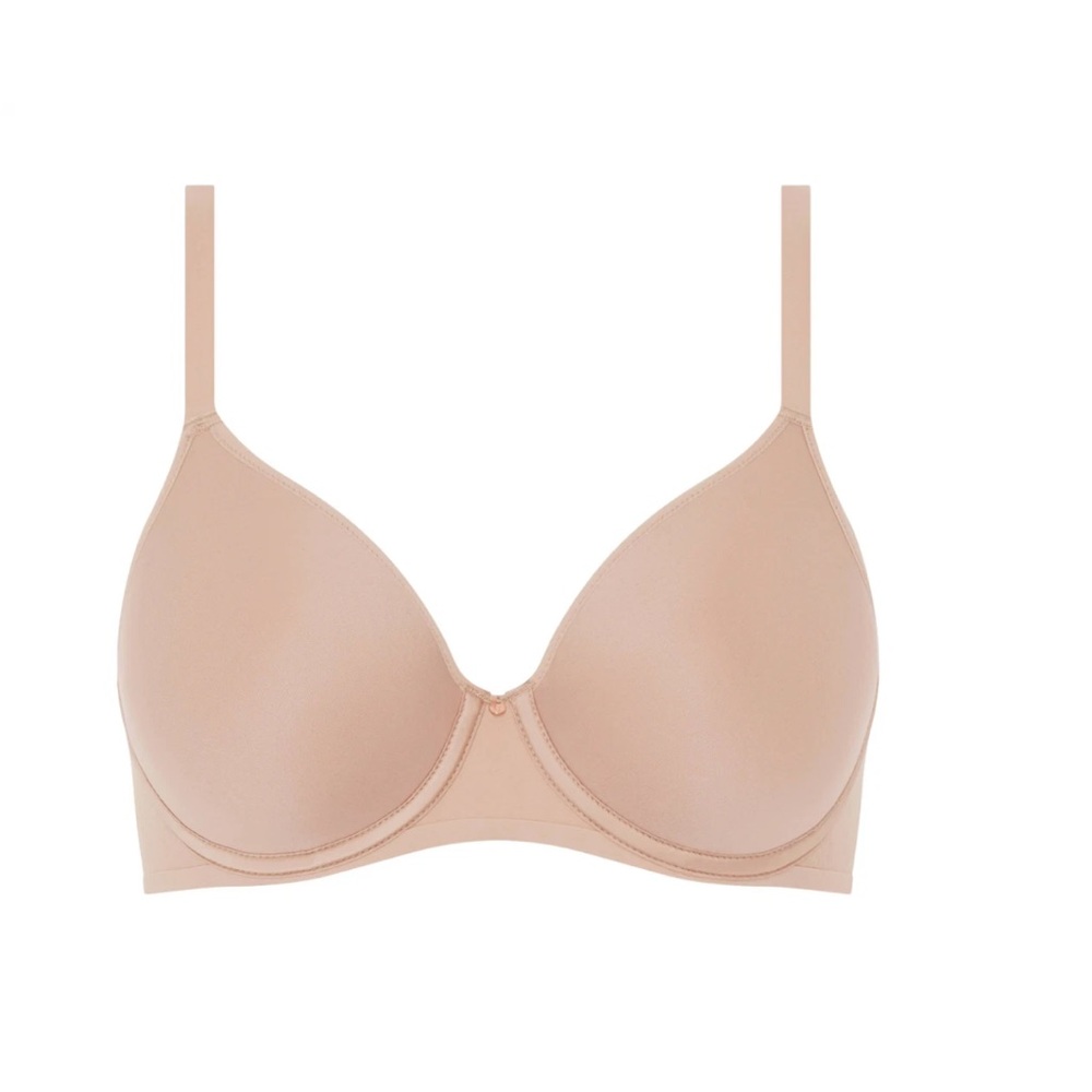 Chantelle  Comfort Chic Back-Smoothing T-Shirt Bra 40DDD Rose